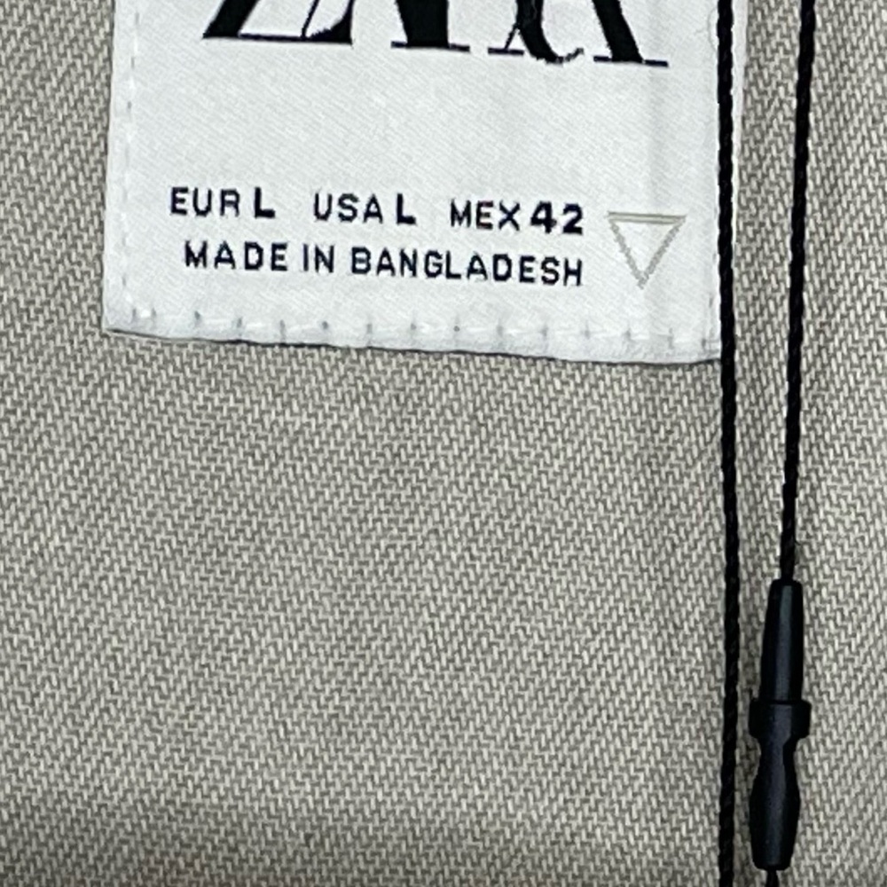 Bundle of Men’s shirts: Zara NWT and J. Crew EUC Size Large - Picture 11 of 12